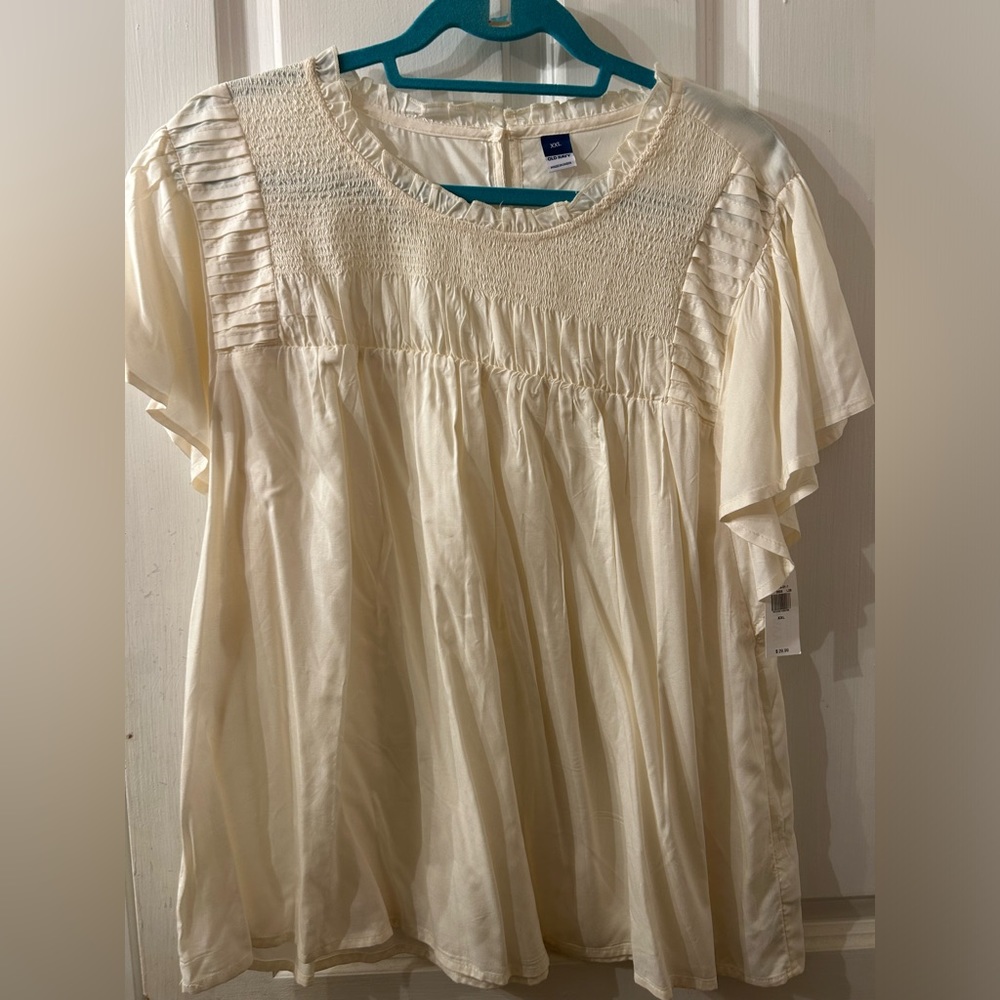 Off white Top